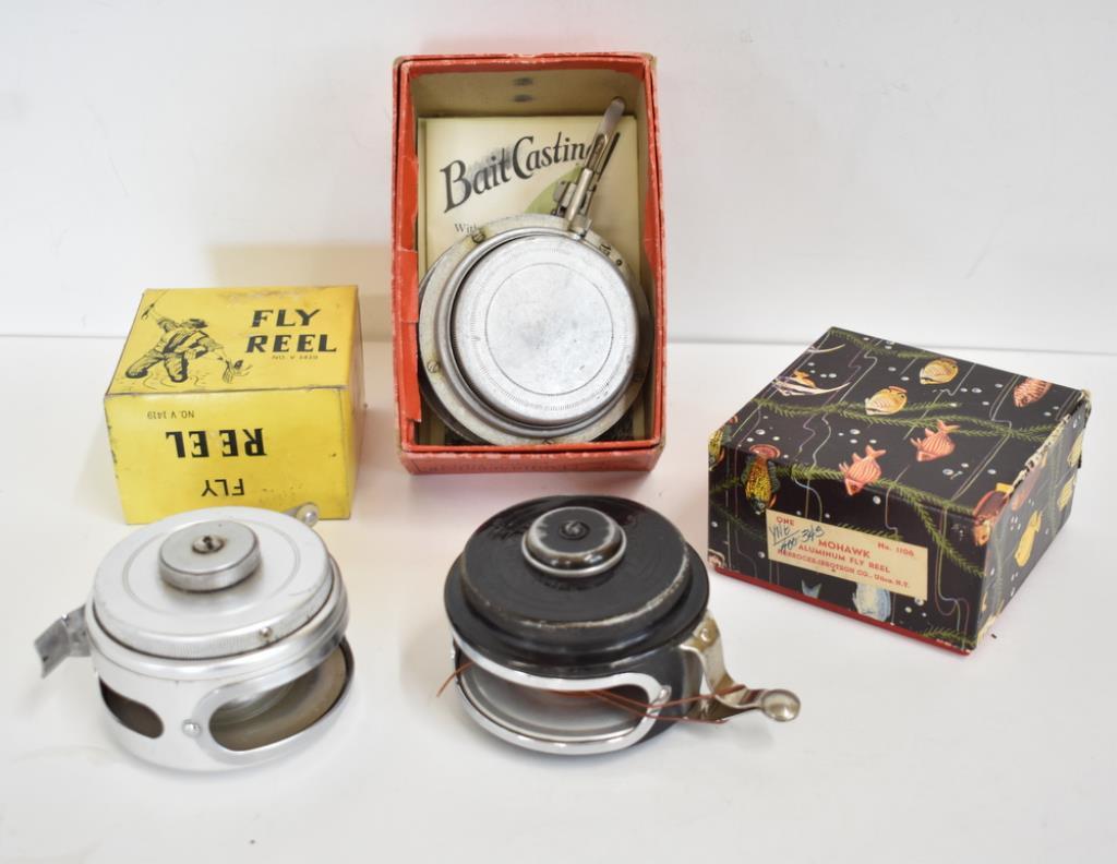 ASSORTED VINTAGE FISHING REELS