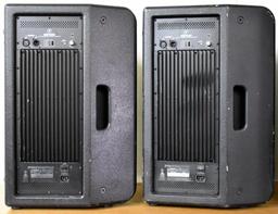 TWO MACKIE HD1221 ACTIVE SPEAKERS