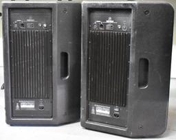 TWO MACKIE HD1221 ACTIVE SPEAKERS