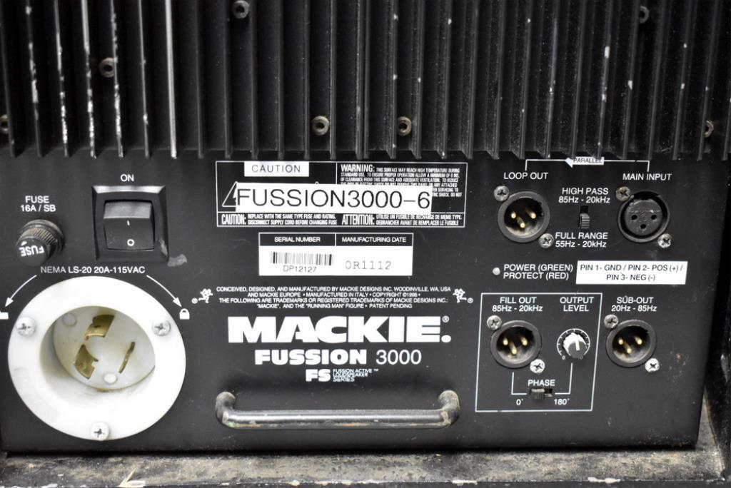 MACKIE FUSSION RIG PA SYSTEM