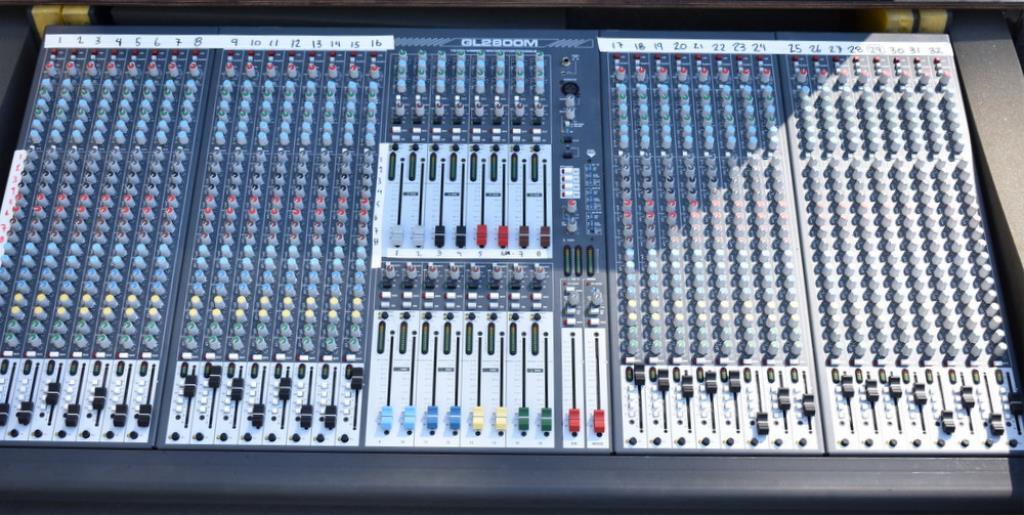 ALLEN & HEATH GL2800M DEDICATED MONITOR CONSOLE