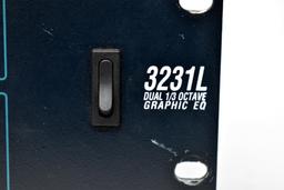 DBX 3231L DUAL-CHANNEL GRAPHIC EQUALIZER