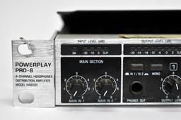 BEHRINGER PRO-8 HA8000 HEADPHONE DISTRIBUTION AMP