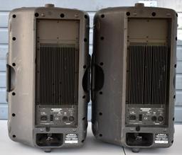 TWO MACKIE SRM450 ACTIVE SPEAKERS