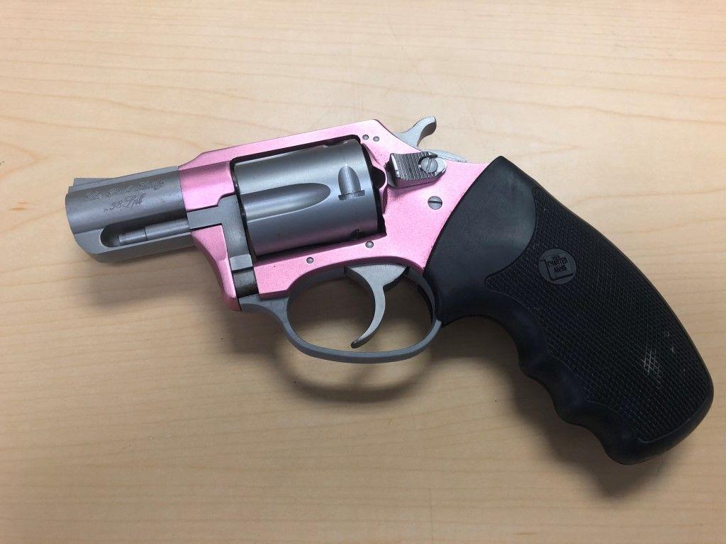 CHARTER ARMS PINK LADY REVOLVER, SN:1105254, .38 SPECIAL, PINK RECEIVER, PL