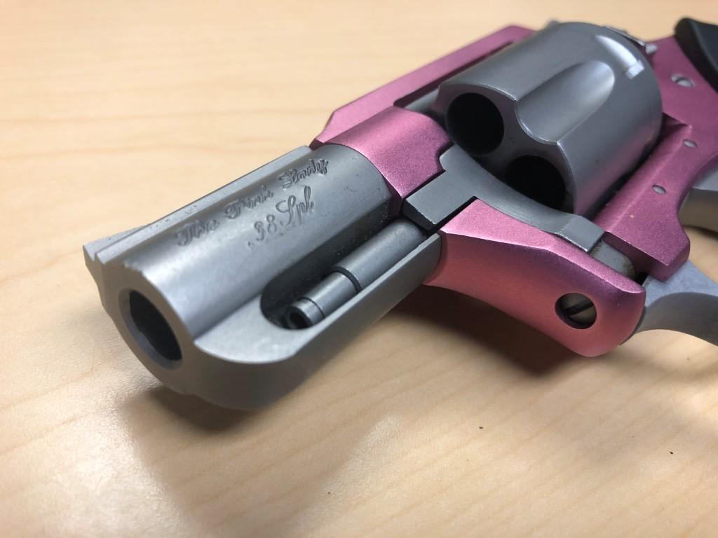 CHARTER ARMS PINK LADY REVOLVER, SN:1105254, .38 SPECIAL, PINK RECEIVER, PL