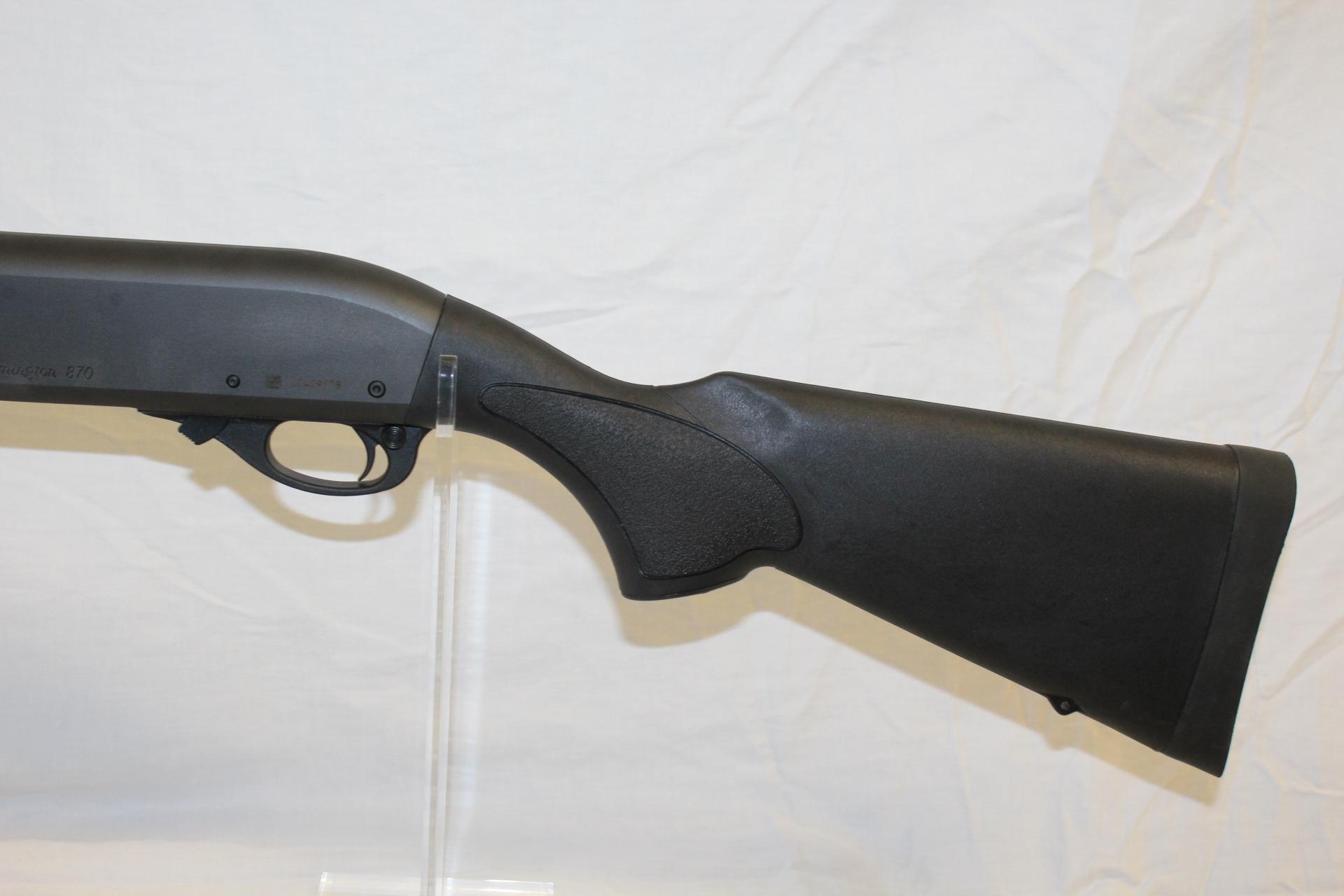 REMINGTON 870 PUMP ACTION SHOTGUN, SN:CC40957B, 12 GA, CHAMBERED FOR 2 3/4'