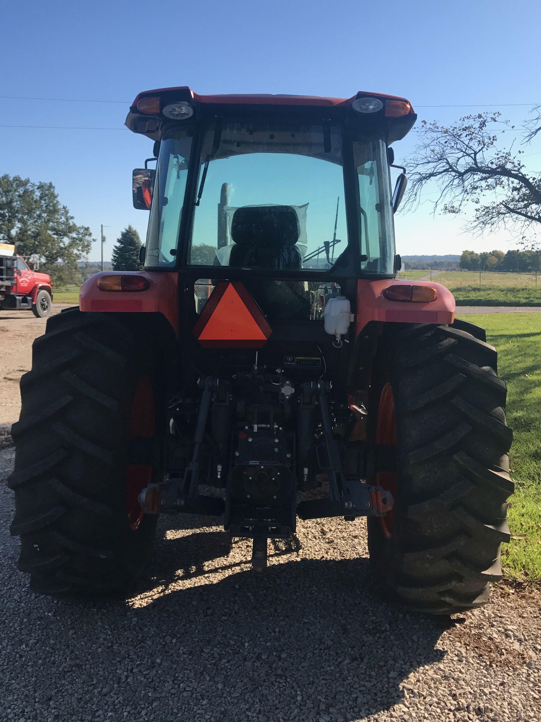 Kubota M9960D Tractor w/ LA1353 Ldr, MFWD, Cab, Only 40 Hrs.