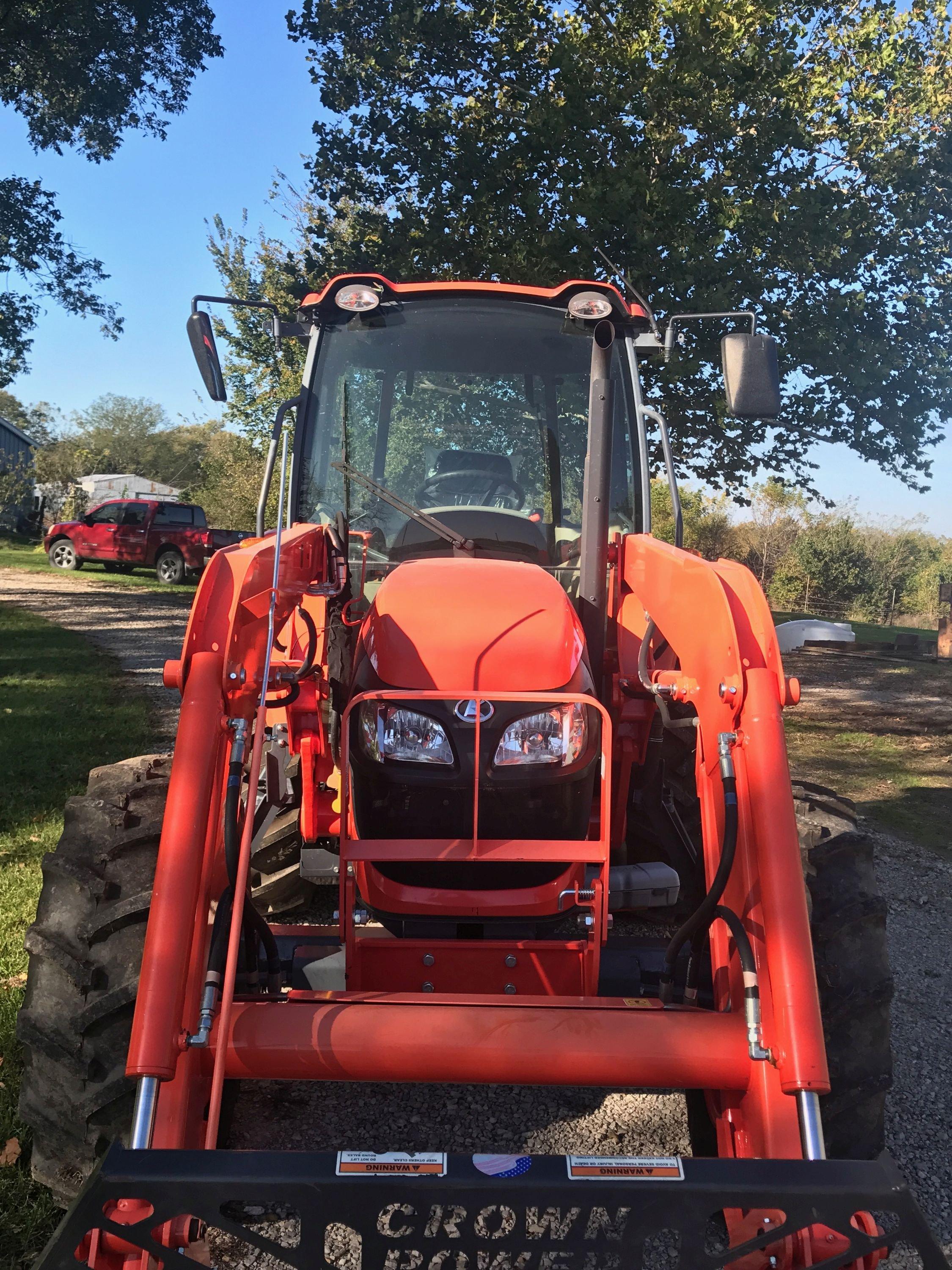 Kubota M9960D Tractor w/ LA1353 Ldr, MFWD, Cab, Only 40 Hrs.