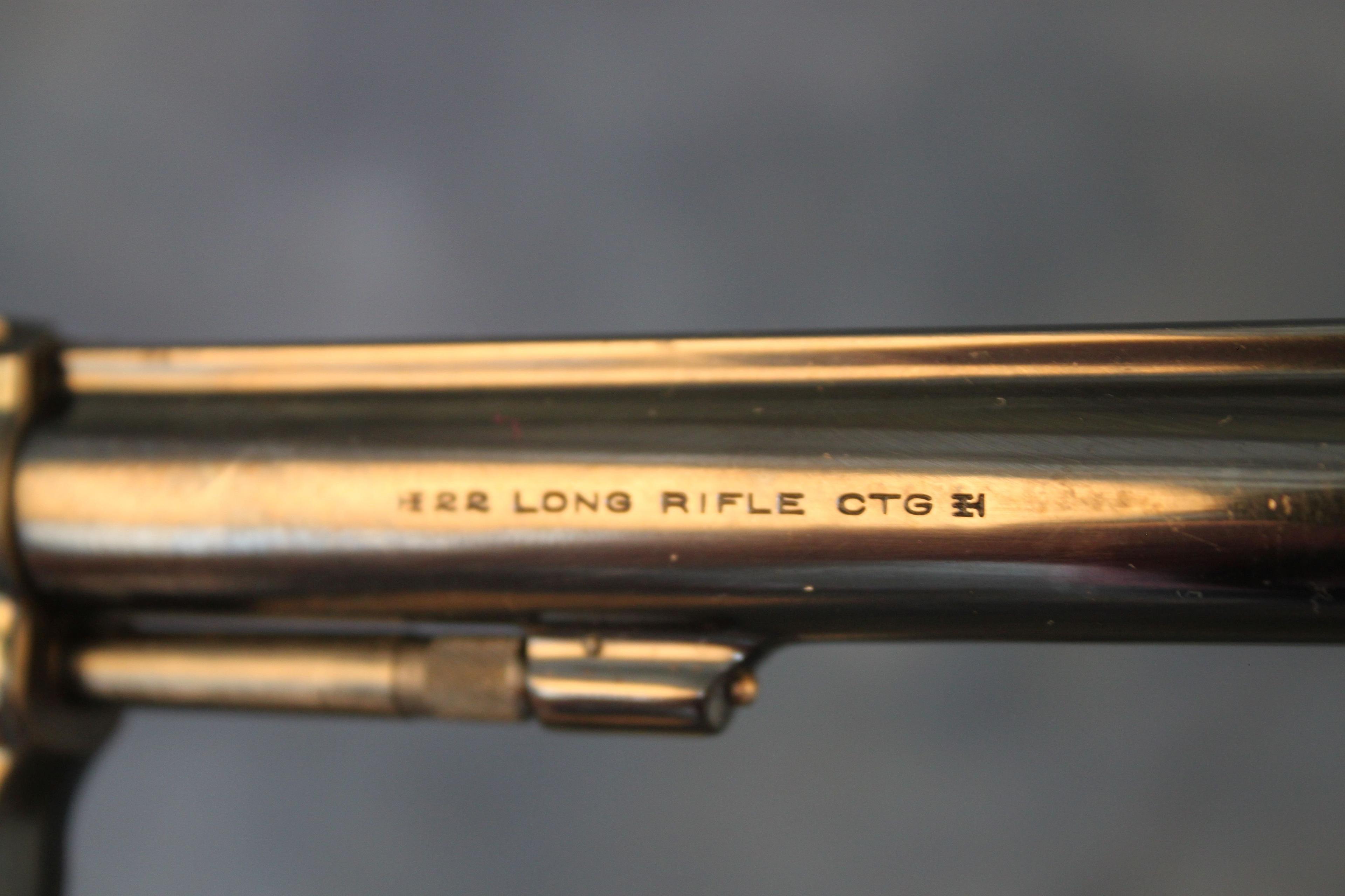3. S&W Mod. 17-1 K22 Masterpiece Revolver 8 3/8” (Diamond Target Grips) SN: K425935