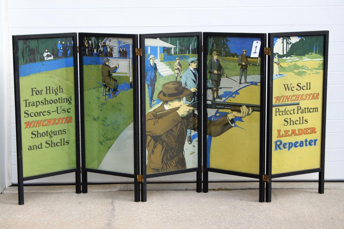 1. Winchester Single-Sided 5-Panel Store Display