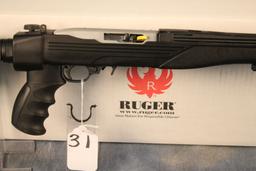 31. Ruger 10/22 Collapsible Stock, Muzzle Break & Rails SN:827-42288