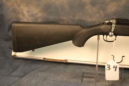 34. Ruger 77/50 .50 Cal Muzzleloader, Syn, 209 Conv. Kit, & Rings SN:730-19585