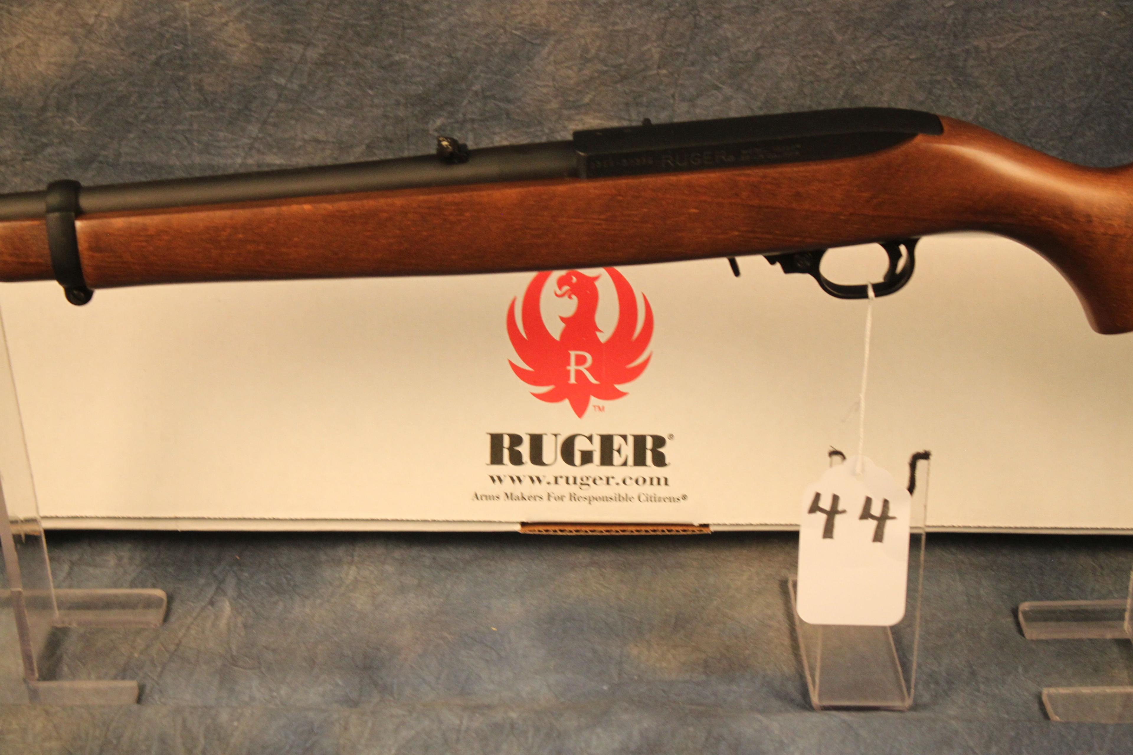 44. Ruger 10/22 Matte & Wood Stock, Duplicate Serial, SN:D352-32329