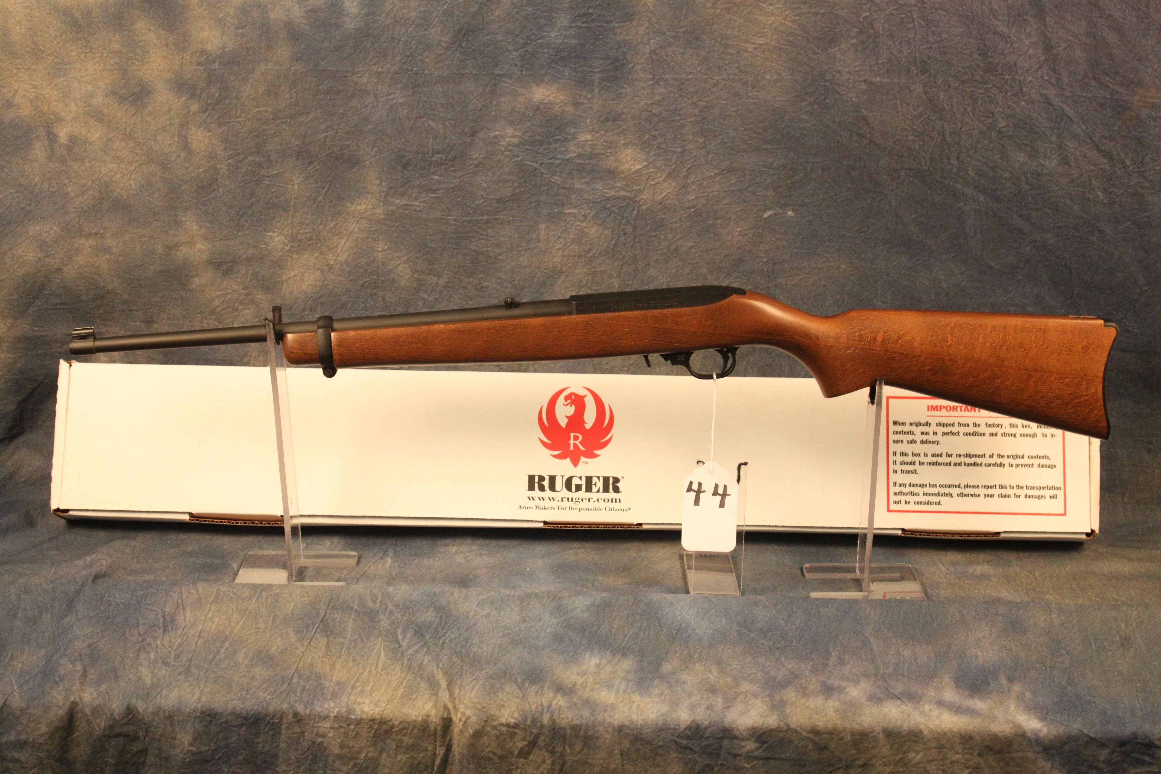 44. Ruger 10/22 Matte & Wood Stock, Duplicate Serial, SN:D352-32329