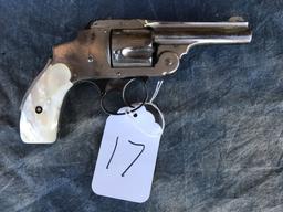 17. S&W .38? (Unmarked Caliber) Break-Over Revolver SN:67166