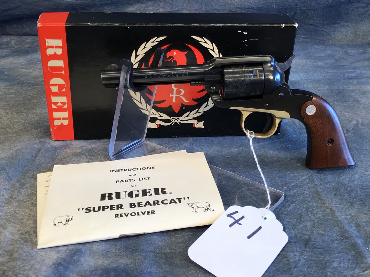 41. Ruger Super Bearcat .22 Revolver SN:91-02408