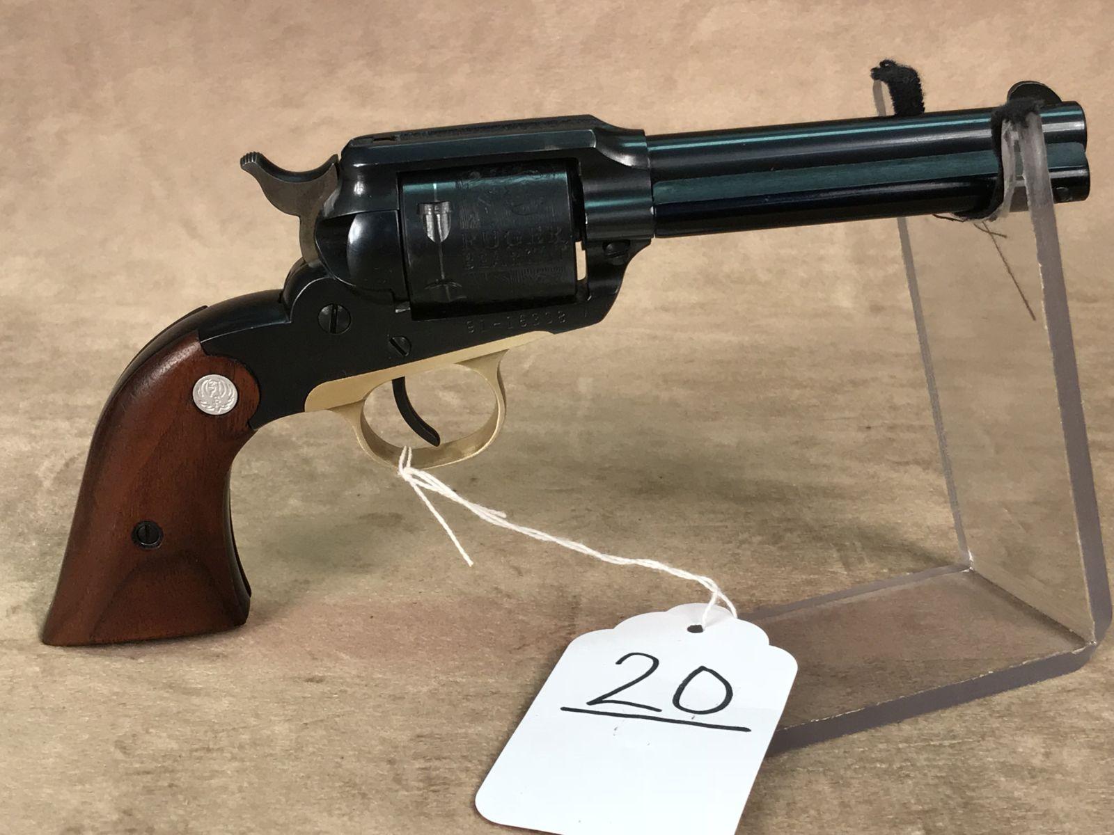 20. Ruger Bearcat .22LR SN:91-6308