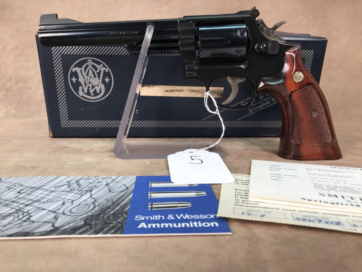 5. S&W Mod. 19–4 .357MAG W/ Box SN:45K9412