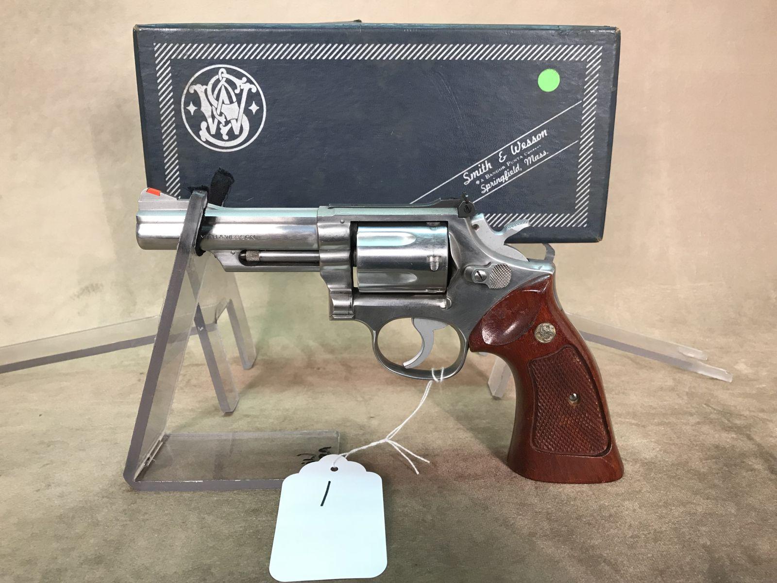 1. S&W Mod. 66 .357MAG, Stainless, Box SN:9K82109