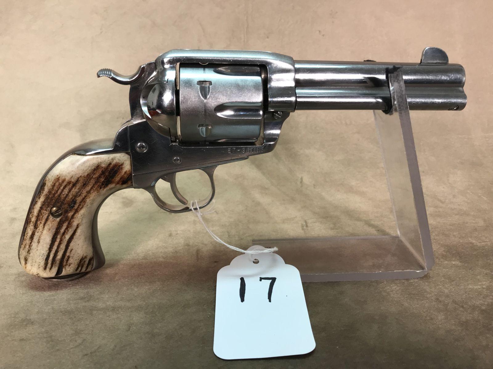 17. Ruger Vaquero .45cal, Stag Grips, Star Concho SN:57-36133