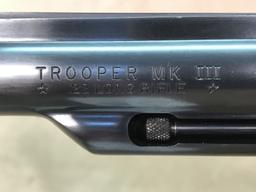 2C. Colt Trooper MKIII .22LR, 8” Barrel SN:Y21400