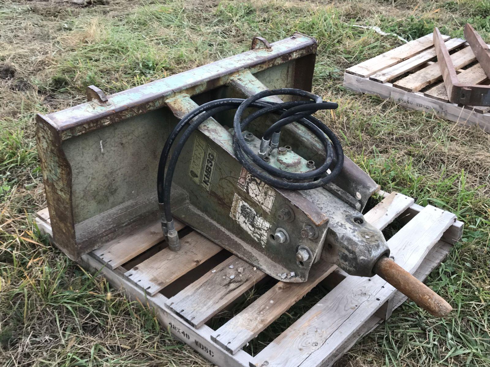 Kent Mfg. KHB3G Skid Steer Jackhammer Attachment