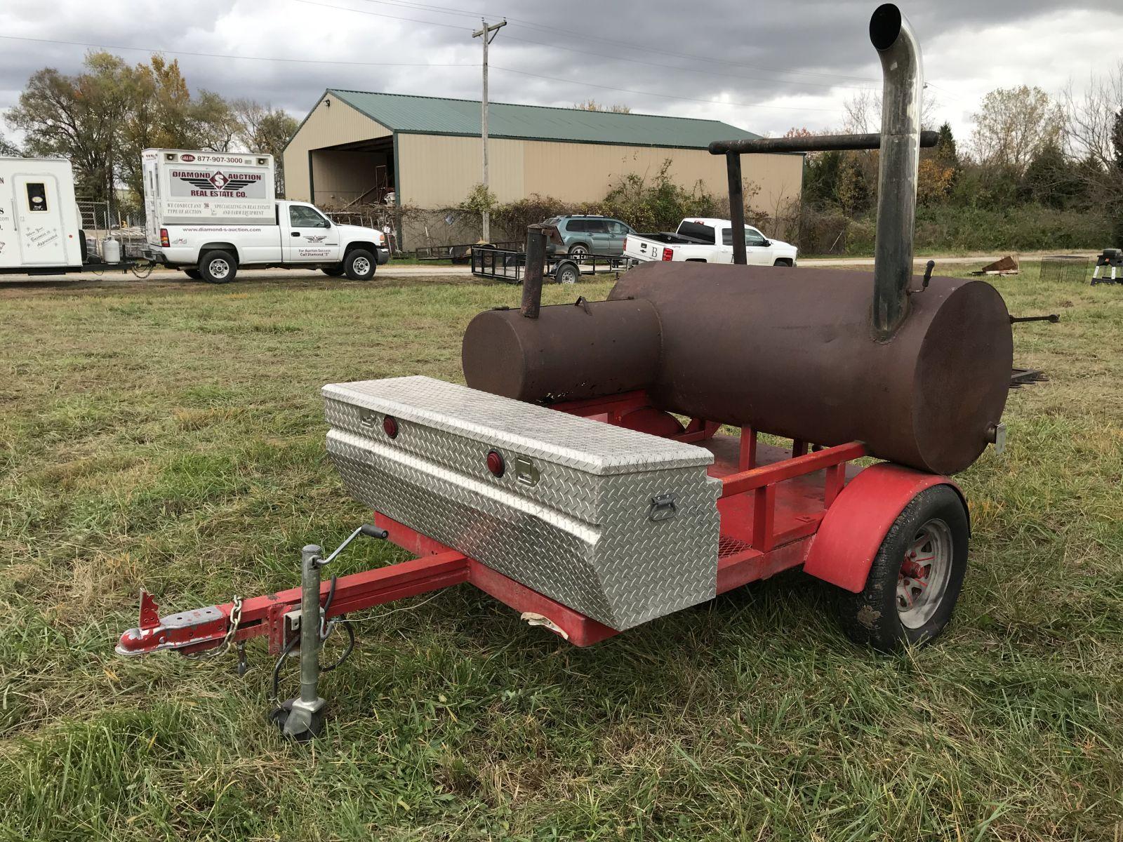 BBQ Smoker Trailer