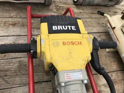 Bosch Brute Jackhammer w/ Cart & (2) Bits