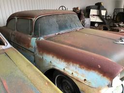 LOT 14: 1956 Chevy Two-Door Project/Parts Car