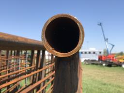 47. (5) 24’ Freestanding HD Pipe Corrals