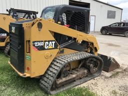 1. ‘15 Caterpillar 236D Skid Steer Loader