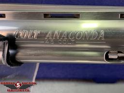13. Colt Anaconda .45 Colt DA Stainless 6" Barrel, SN:MM41931
