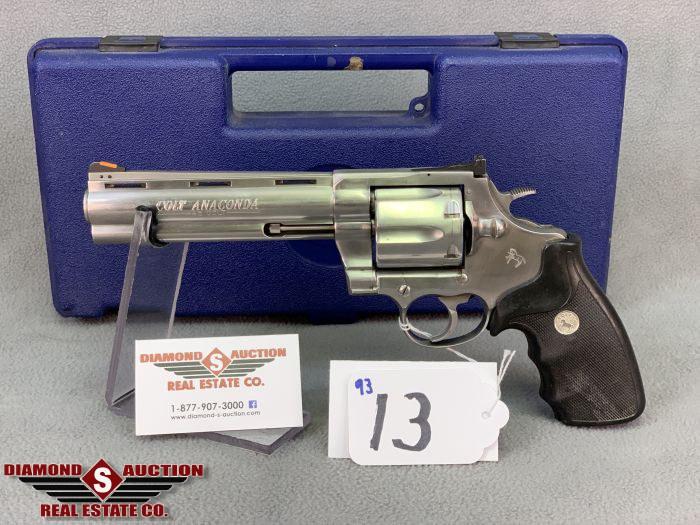 13. Colt Anaconda .45 Colt DA Stainless 6" Barrel, SN:MM41931