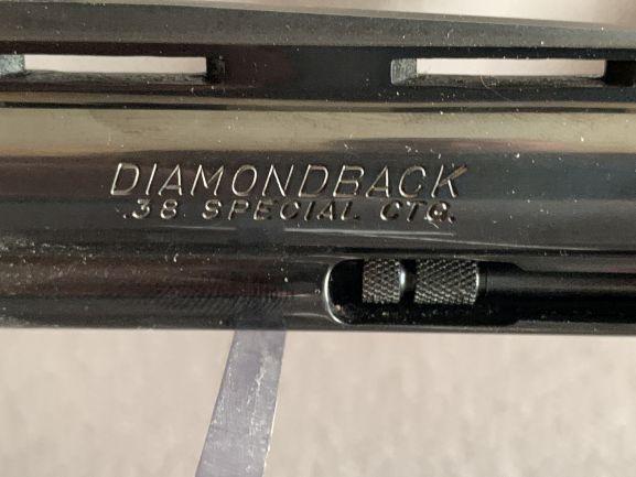 9C. Colt Diamondback .38spl. SN:R33055