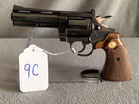 9C. Colt Diamondback .38spl. SN:R33055