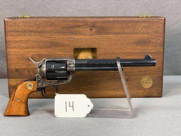 14. Colt SAA .45C, NRA Centennial