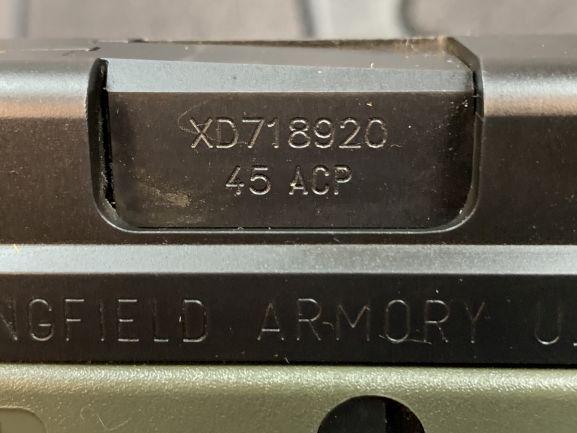 238. Spfd. Armory XD .45ACP