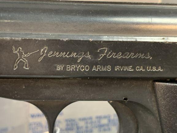 245. Jennings Firearms Mod.38 .380