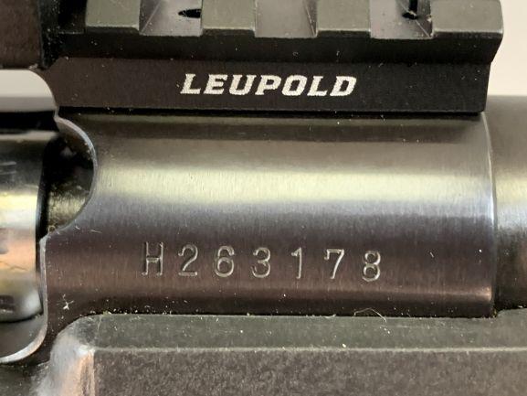 3. Wby. Mark V, .300 Mag Leupold Base & Rings