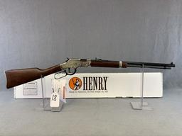 18. Henry Silver Eagle H004SEV .17HMR, Oct Barrel, Engraved Scrollwork, NIB, SN: SE001597V