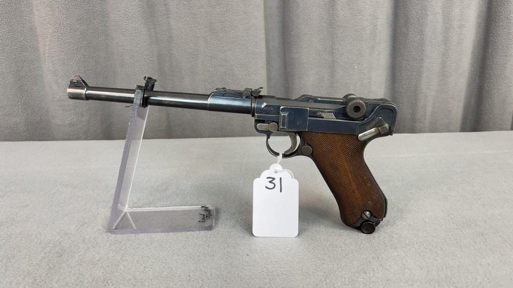 Lot 31. German Artillery Luger