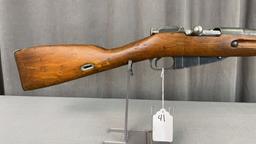 Lot 41. Russian Nagant Odell 1891/30 Rifle