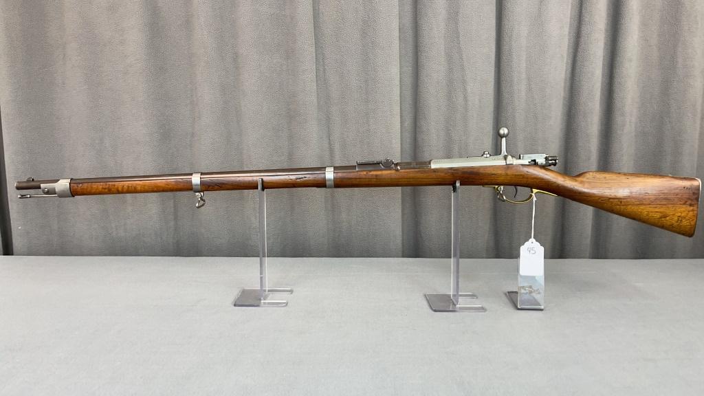 Lot 45. German Mauser Model 1871 Rifle.