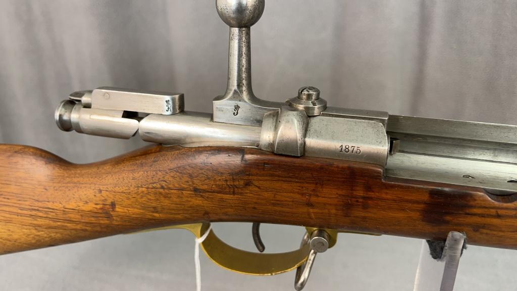 Lot 45. German Mauser Model 1871 Rifle.