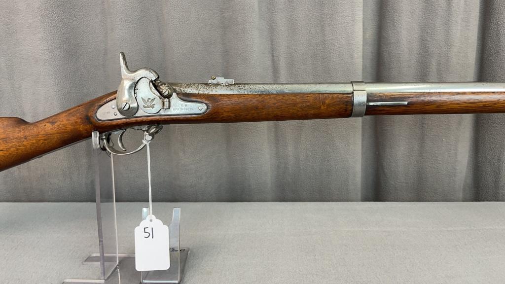 Lot 51. U. S Model 1855 Rifled Musket