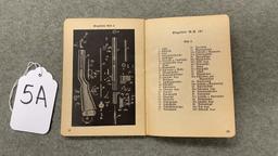 5A. Bergman Sub Machine Gun Booklet (German)