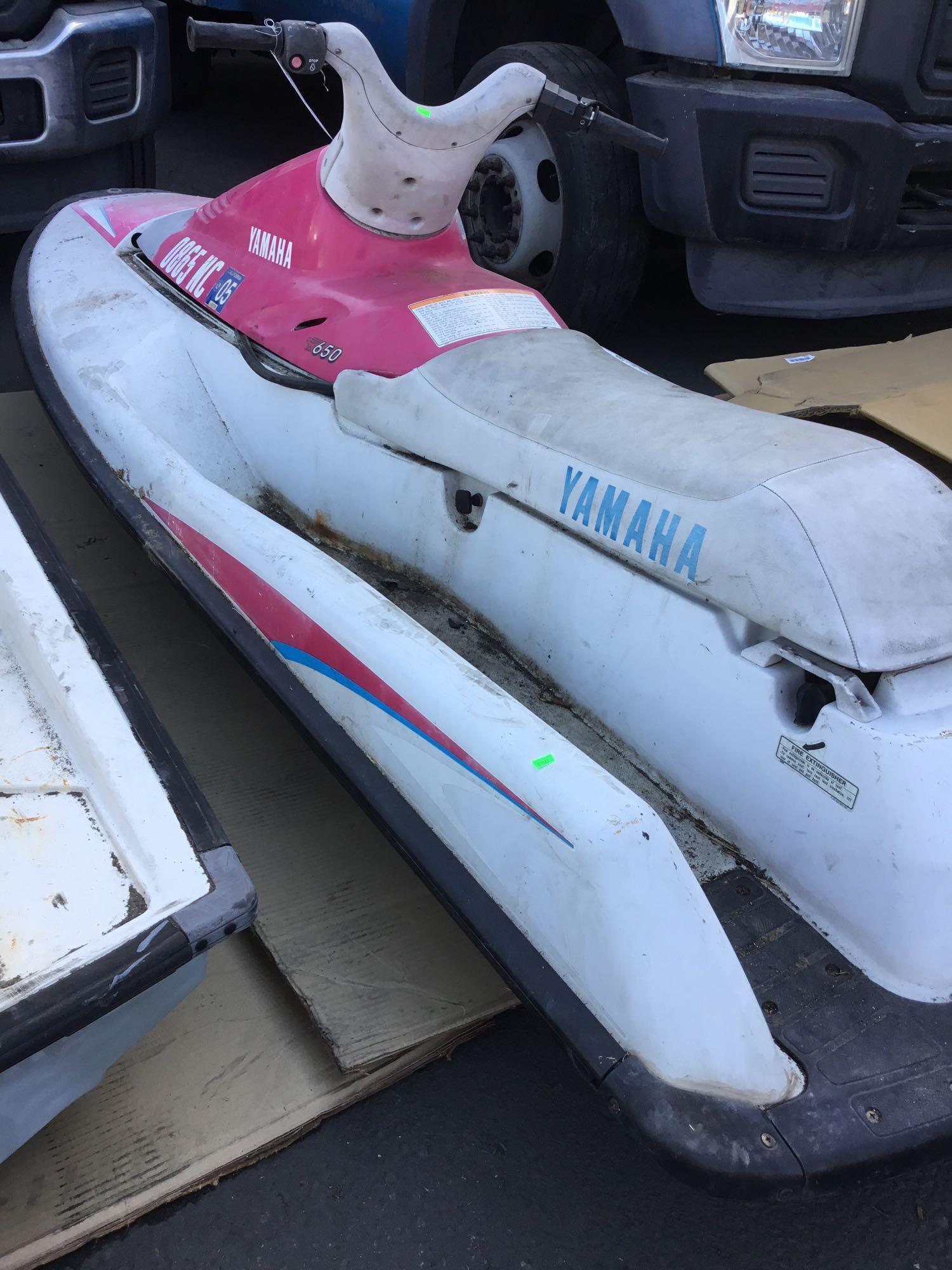 1992 Yamaha Waverunner VXR 650***NOT RUNNING AT THIS TIME***