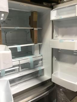 LG LFX25974ST French Door Bottom-Freezer Refrigerator***PLUGGED IN AND GETS COLD***