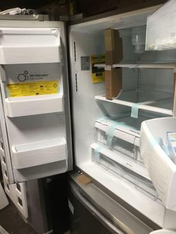 LG LFX25974ST French Door Bottom-Freezer Refrigerator***PLUGGED IN AND GETS COLD***